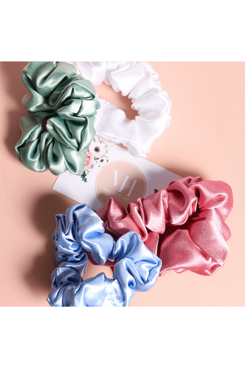 House of MH Pastel Scrunchies