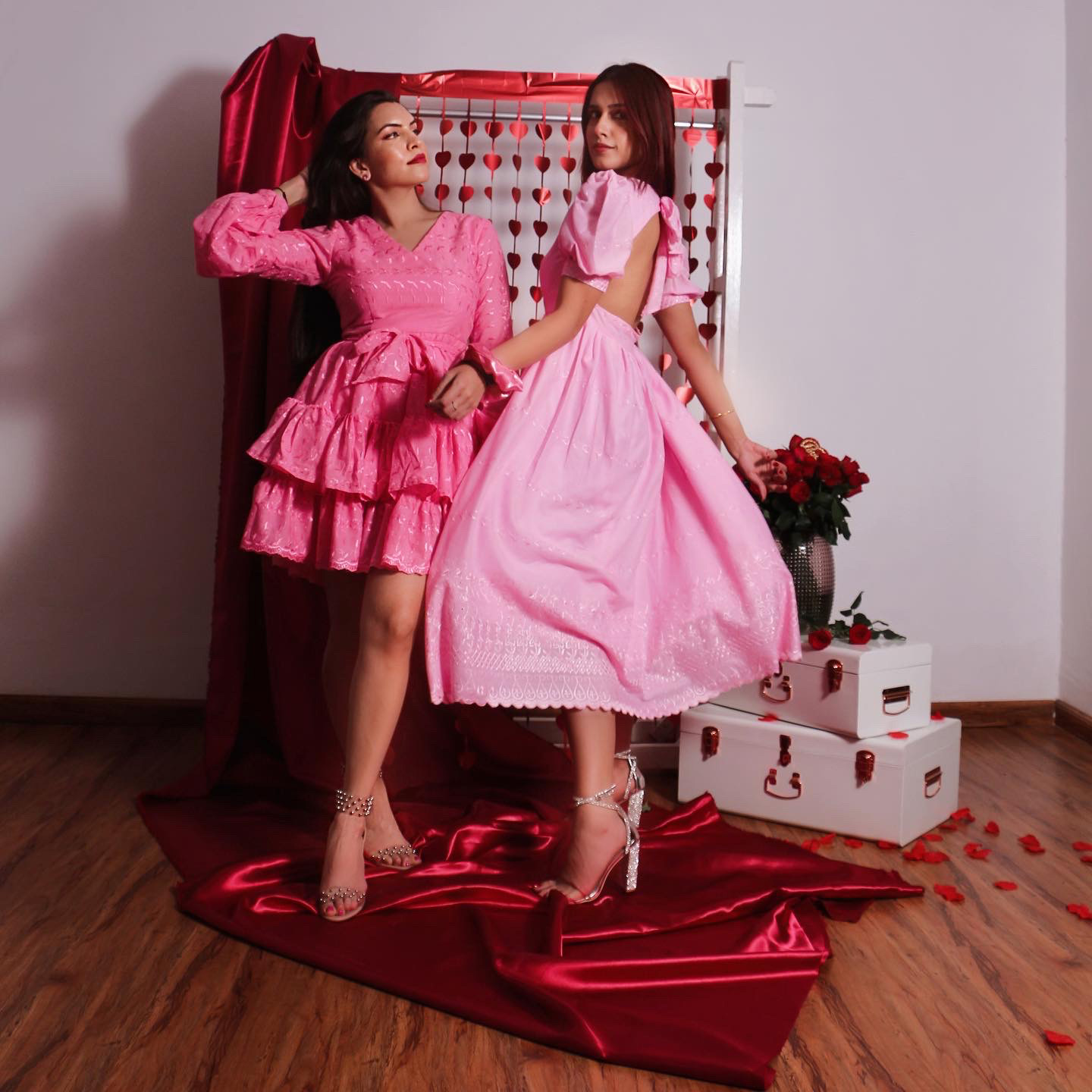 House of MH Valentines Collection Poeny Lily Dress
